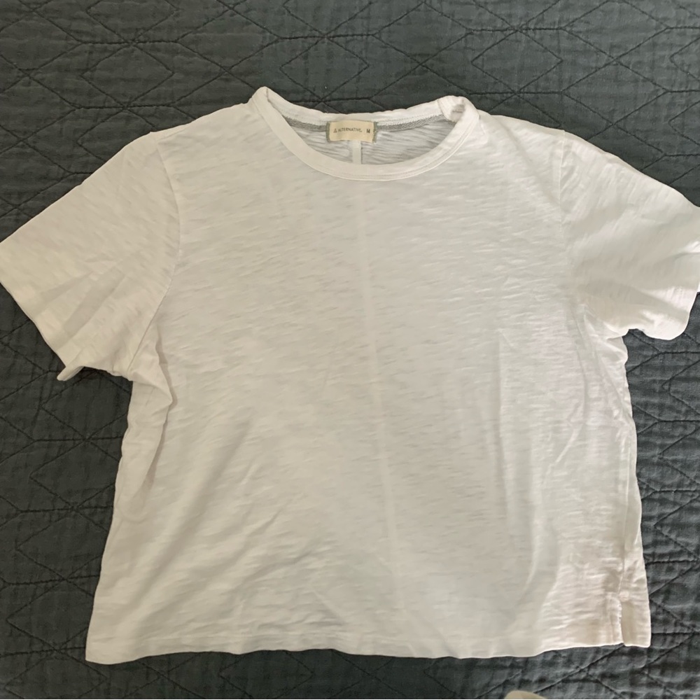 Alternative Apparel boxy crop tee